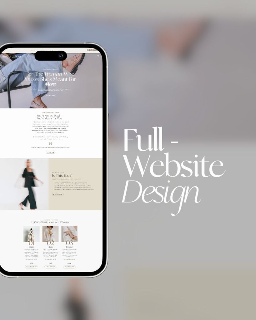 Web design project – creative services in Málaga, Costa del Sol