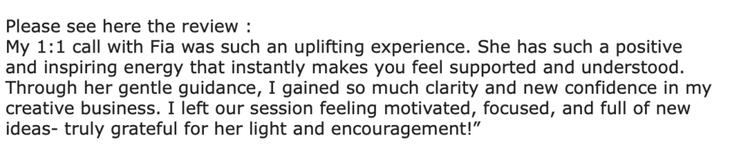 Client message celebrating a major mindset shift during the Magnetic Creative CEO program