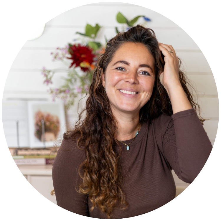 Happy coaching client sharing success story after mindset work