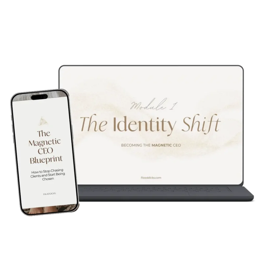 Identity based business coaching masterclass for entrepreneurs and creatives